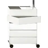 Magis 360° Lade-eenheid op Wielen 5 Drawers | White 1673 C