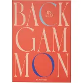 Printworks Art Of Backgammon Spel - Spelletjes Acryl Red - PW00544