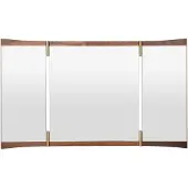 Gubi Vanity 3 Wandspiegel 117x60 Cm Walnoot - Wandspiegels Walnootfineer Walnut - 10121926