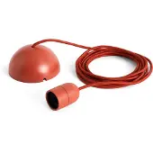 HAY Common Pendant Cord sethanglamp Ø12 cm Rusty red