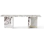 Audo Copenhagen Androgyne Lounge Tafel Calacatta Viola Marble
