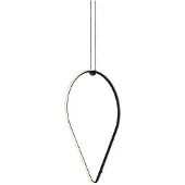 Flos Arrangements Drop hanglamp Black, down