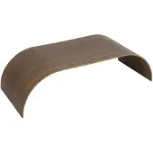 AYTM Curva blad/bovenpaneel voor Curva wandplank 62,2 cm Walnotenhout