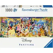 Ravensburger puzzel Disney groepsfoto - 1000 stukjes panorama.