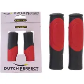 Dutch Perfect Handvat 215 Comfort 120 Mm Rubber Rood Per Set