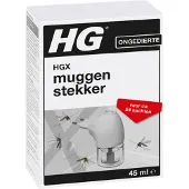 Hg HGX Muggenstekker - 1 stuk