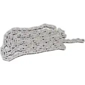 Sunrace Stalen fietsketting voor City/E-bike, 102 schakels, 1/8", zilver