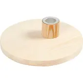 Creativ Light Company CC Houten kandelaar, 16 cm