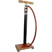 Jumbo Fietspomp Plank en Slang - Zwart
