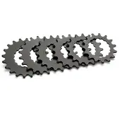 Miche kettingblad 17t voor bosch e-bike motoren zwart