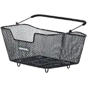 Basil Base M Multi System Fietsmand - Achter - Staal - Zwart - Medium - Softgrip Hengsel