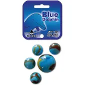 Don Juan Blue Dolphin knikkers (21 stuks)