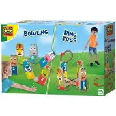 SES Creative Buitenspellen - Bowling/Ringwerpspel - - OneSize - Spellen