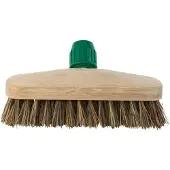 Luva Luiwagen Union 22x6,5cm Met Houder Bruin Bruin Hout Schrobborstel