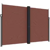 vidaXL Windscherm uittrekbaar 220x1000 cm bruin
