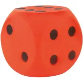 Atabiano Grote Dobbelsteen 15 cm (Rood)