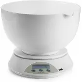 ADE Angelina Digitale Keukenweegschaal Met Afneembare Bowl Wit