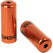 Birzman Aluminium Rembehuizing Eindkappen 4,2 mm Oranje x10