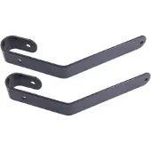 Steco Stuurbeugelset Comfort glans zwart