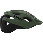 One Trail Pro fiethelm, verstelbaar, khaki/zwart, maat 55-58 cm (M)