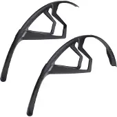 Polisport Spatbordset 28 R-Mud 32mm - zwart