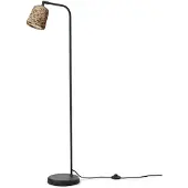 New Works Nieuwe Werken Material Vloerlamp Mixed Cork w. Black Base