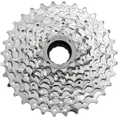 Sunrace Freewheel 9 speed MFEX9 11-32T - verchroomd