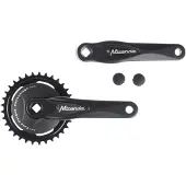 Miranda alfa 1 crankstel met disk 95mm zwart 33 tands 572233