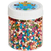 Hama strijkkralen kleurenmix potje - 3000 stuks creatief speelgoed.