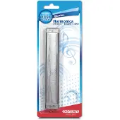 Bontempi metalen harmonica met metalen rieten