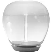 Artemide Empatia tafellamp transparant rookgekleurd, middelgroot