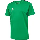 Hummel Functioneel shirt 'Authentic' groen / donkergroen / zwart / wit