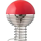 Verpan Tafellampe , Wire Small, Metallic, Woonkamer, Metaal, Designer