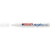 Edding 5100 acrylic marker - 2 tot 3 mm - wit