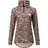 Eivy - Women's Icecold Zip Top - Longsleeve XS, bruin