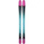 Dynafit - Seven Summits W Flamingo/Reef 2026 voor Dames van Hout - Maat 149 cm - Blauw