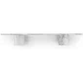 Normann Copenhagen Sten Wandplank 80 Cm Wit - Wandplanken Marmer White Marble - 608362