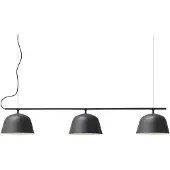 Muuto Ambit Rail hanglamp zwart