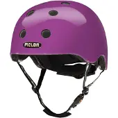 Melon helm - Regenboog paars, maat XXS-S