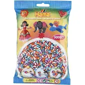 Hama strijkkralenmix - gestreept (201-90), 3000st.