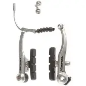 Miranda elegance v-rem, voor of achter, mat-zilver