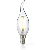 Nedis Led lamp E14 | Kaars met punt | (4.8W, 470lm, 2700K, Dimbaar)