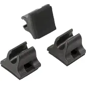 M-Wave kabelgeleider 4-5 mm zwart (3 stuks)