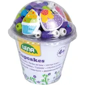 Jono Toys Lena cupcake houten kralen sieraden maken