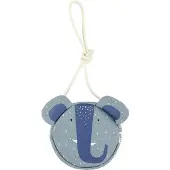 Trixie Kindertas - Mrs. Elephant - Handtas Kind - Ronde tas - Blauw