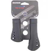 Edge De ergo venti handvatten - 22mm - rubber - 125 + 92mm - 119g - zwart