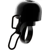 Widek Paperclip Mini fietsbel, zwart. Kleur: zwart. One size
