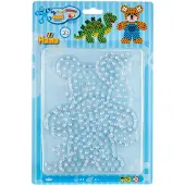Hama strijkkralenbordjes maxi - dino en teddybeer