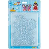 Hama strijkkralenbordjes maxi - vlinder en prinses