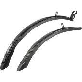 M-Wave spatbordenset 20-24 inch 55mm zwart op kaart